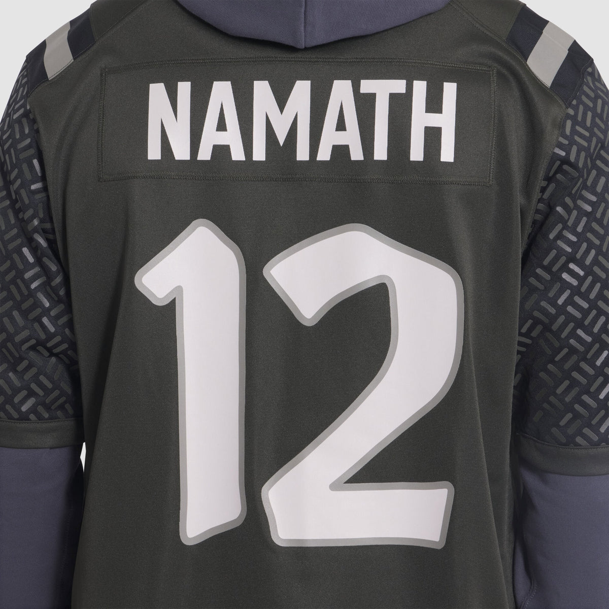 Men's New York Jets Joe Namath Nike Gotham Green 2025 Rivalries Collection Retired Player Game Jersey