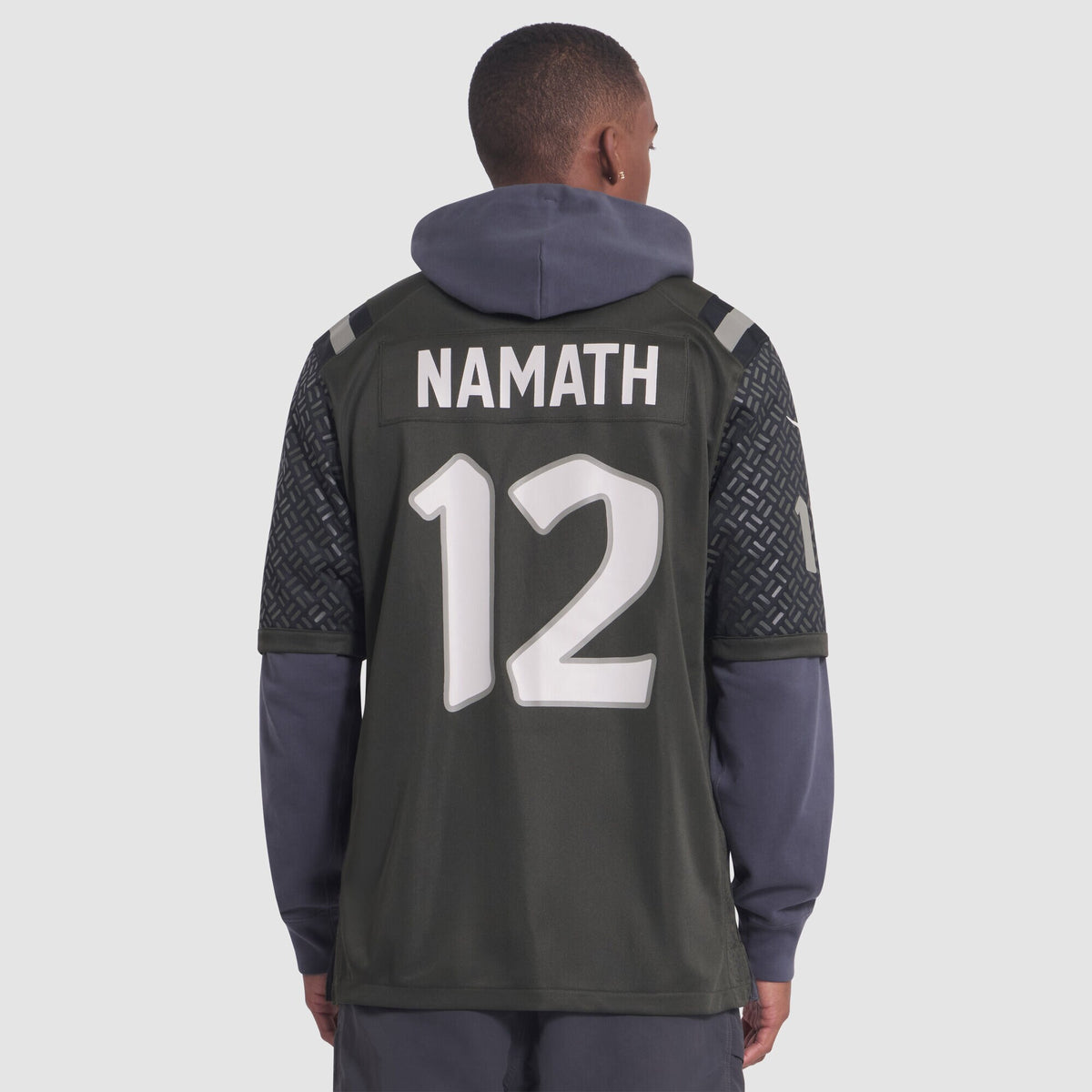 Men's New York Jets Joe Namath Nike Gotham Green 2025 Rivalries Collection Retired Player Game Jersey