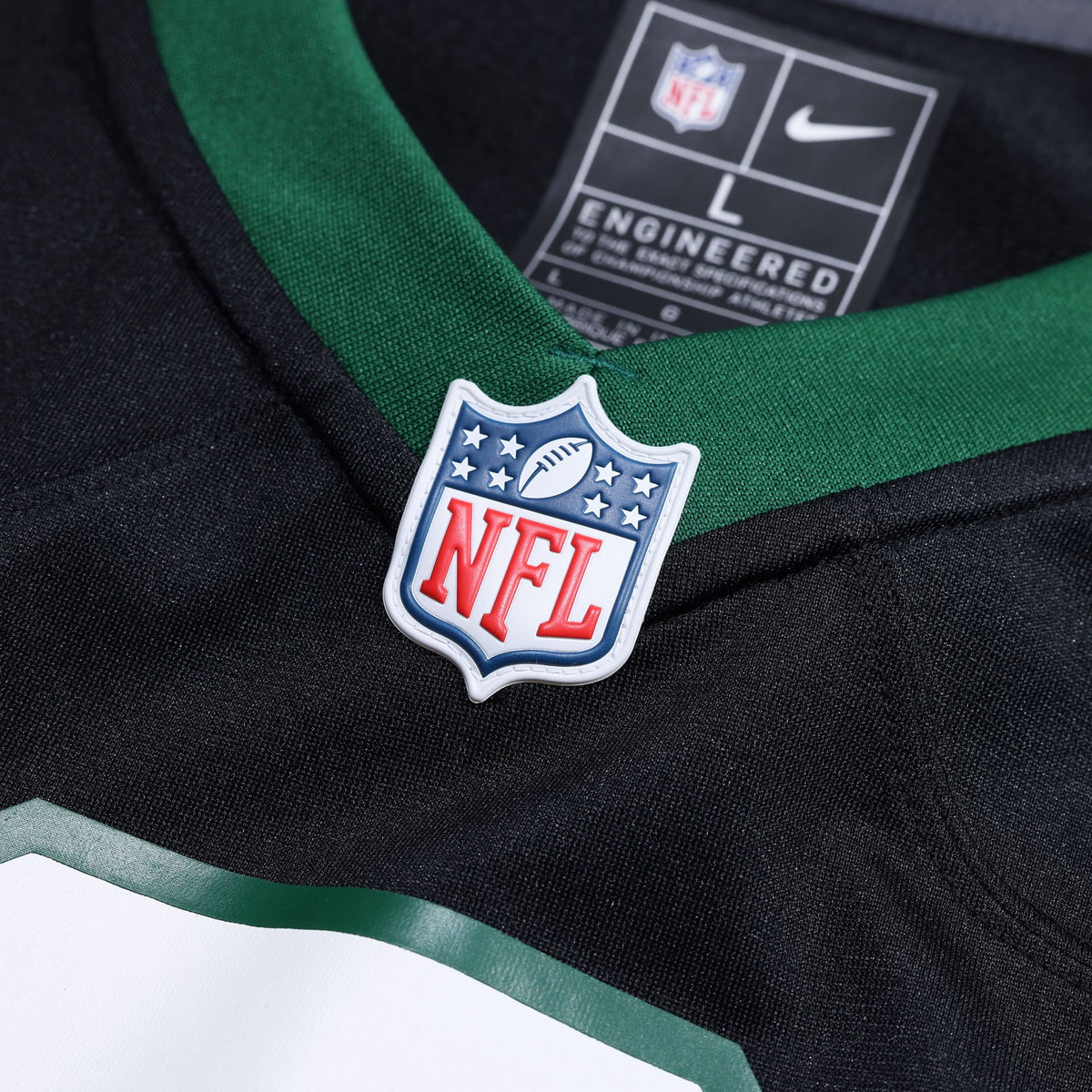 Men's New York Jets Joe Namath Nike Legacy Black Alternate Retired Player Game Jersey