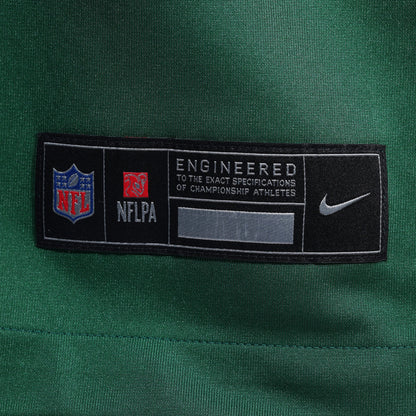 Men's New York Jets Joe Tippmann Nike Legacy Green Team Game Jersey