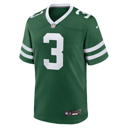 Men's New York Jets John Metchie III Nike Legacy Green Team Game Jersey