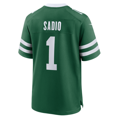 Men's New York Jets Kenyon Sadiq Nike Legacy Green 2026 NFL Draft First Round Pick No. 16 Team Game Jersey
