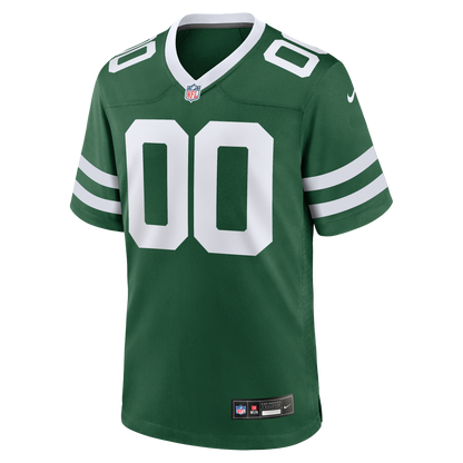 Men's New York Jets Nike Legacy Green Custom Game Jersey