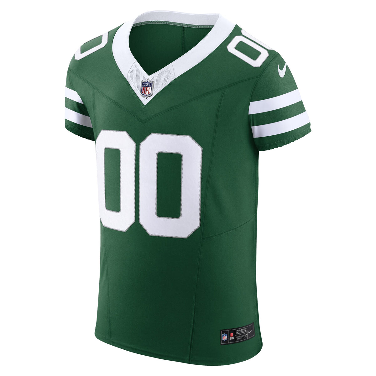 Men's New York Jets Nike Legacy Green Vapor F.U.S.E. Elite Custom Jersey
