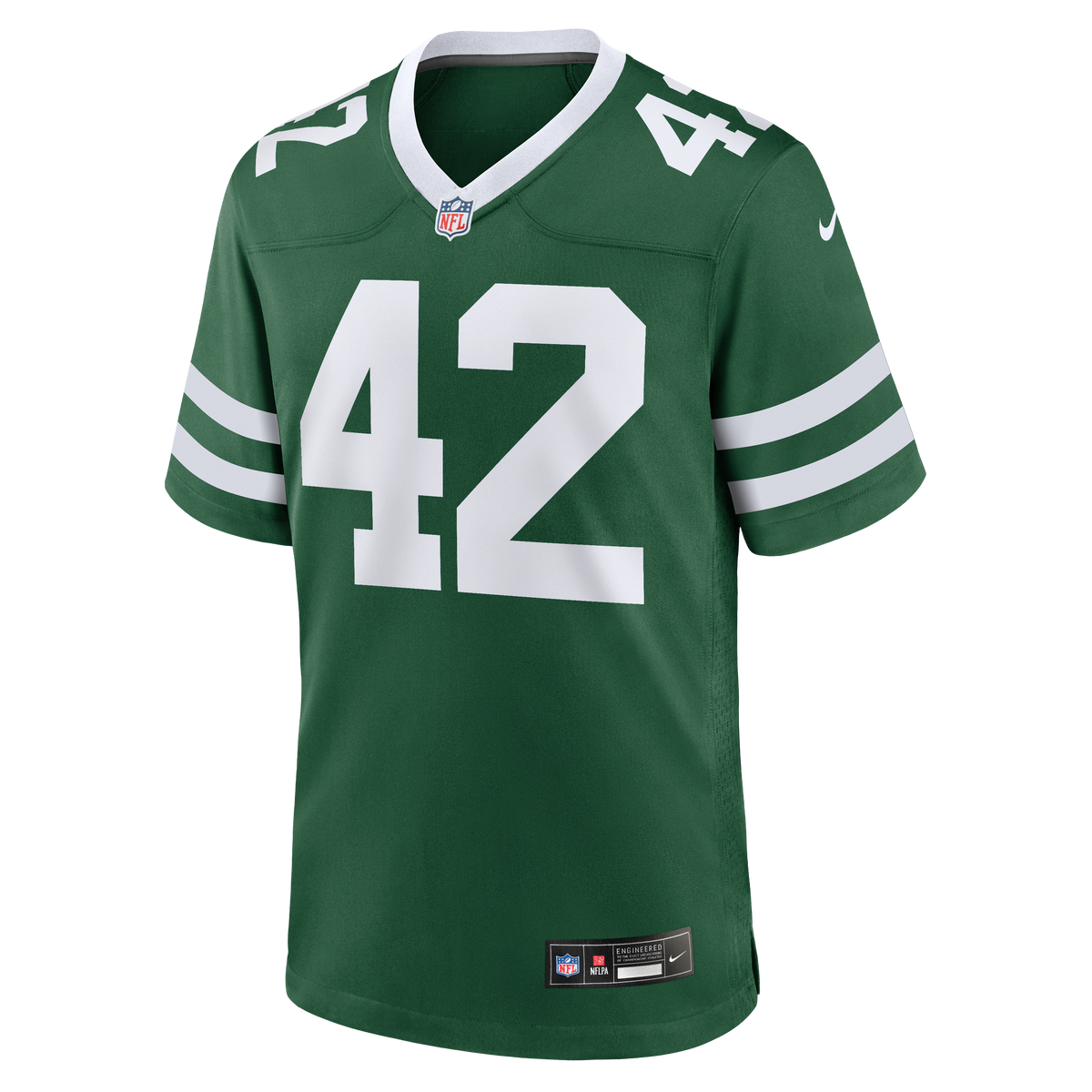 Men's New York Jets Thomas Hennessy Nike Legacy Green Team Game Jersey