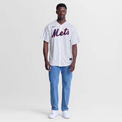 Men's New York Mets Clay Holmes Nike White Home Replica Jersey