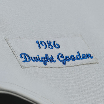 Men's New York Mets Dwight Gooden Mitchell & Ness White 1986 Authentic Jersey