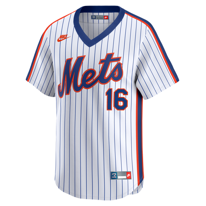 Men's New York Mets Dwight Gooden Nike White Cooperstown Collection Limited Jersey