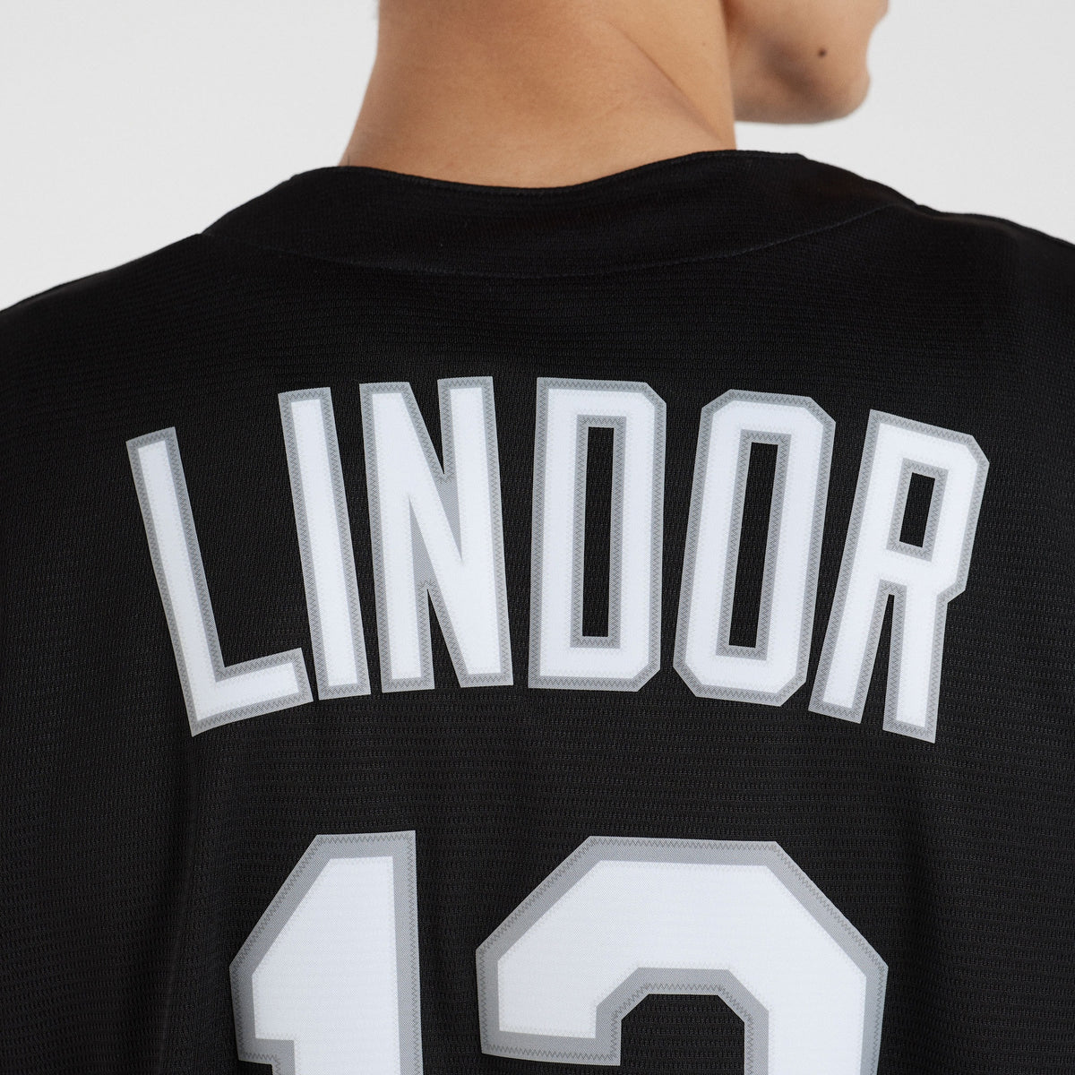 Men's New York Mets Francisco Lindor Nike Black Replica Player Jersey