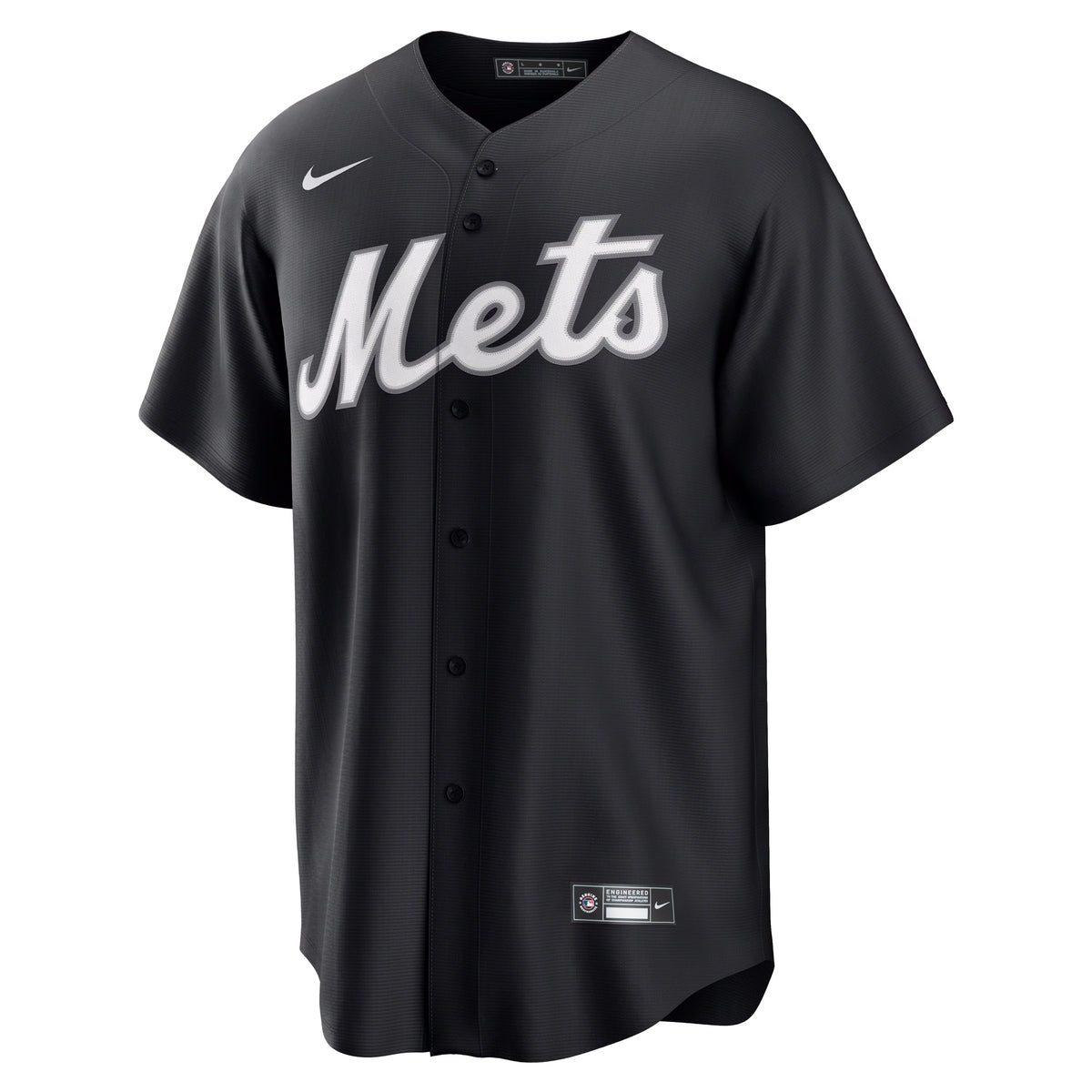 Men's New York Mets Francisco Lindor Nike Black Replica Player Jersey