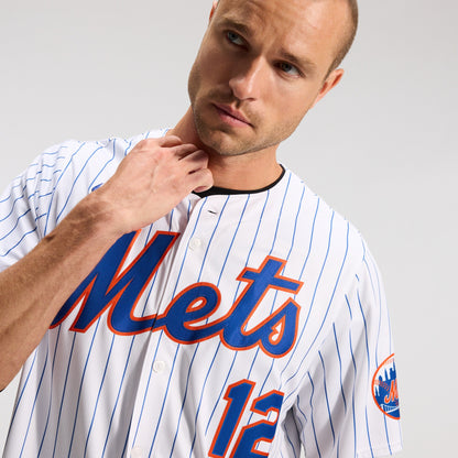 Men's New York Mets Francisco Lindor Nike White Home Limited Jersey