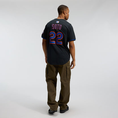 Men's New York Mets Juan Soto Nike Black Alternate Limited Jersey