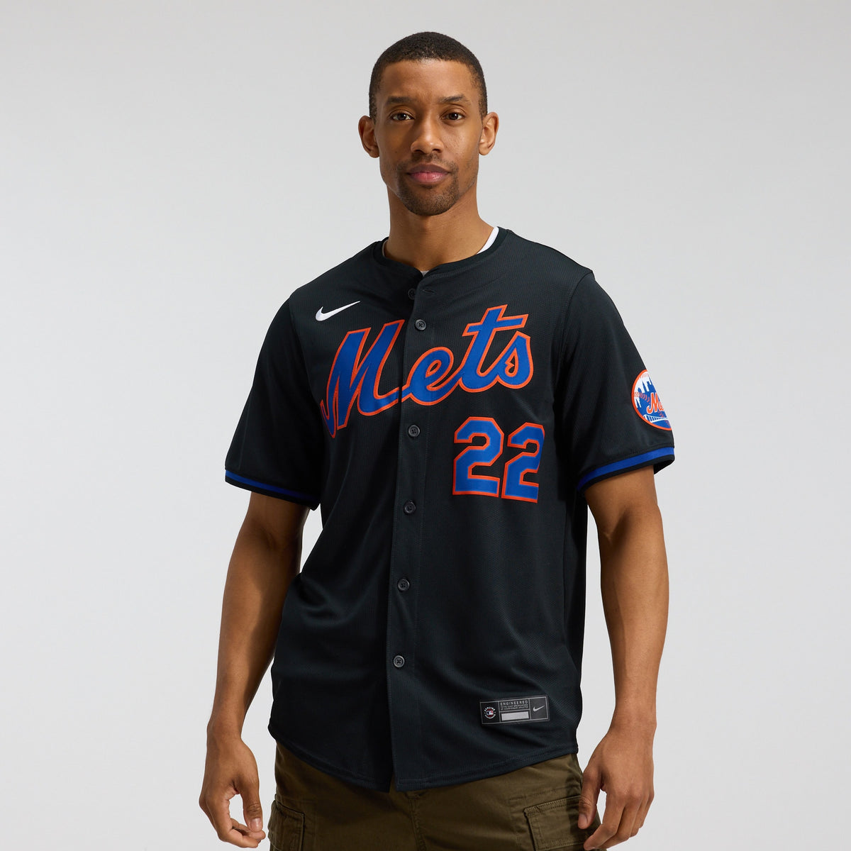 Men's New York Mets Juan Soto Nike Black Alternate Limited Jersey