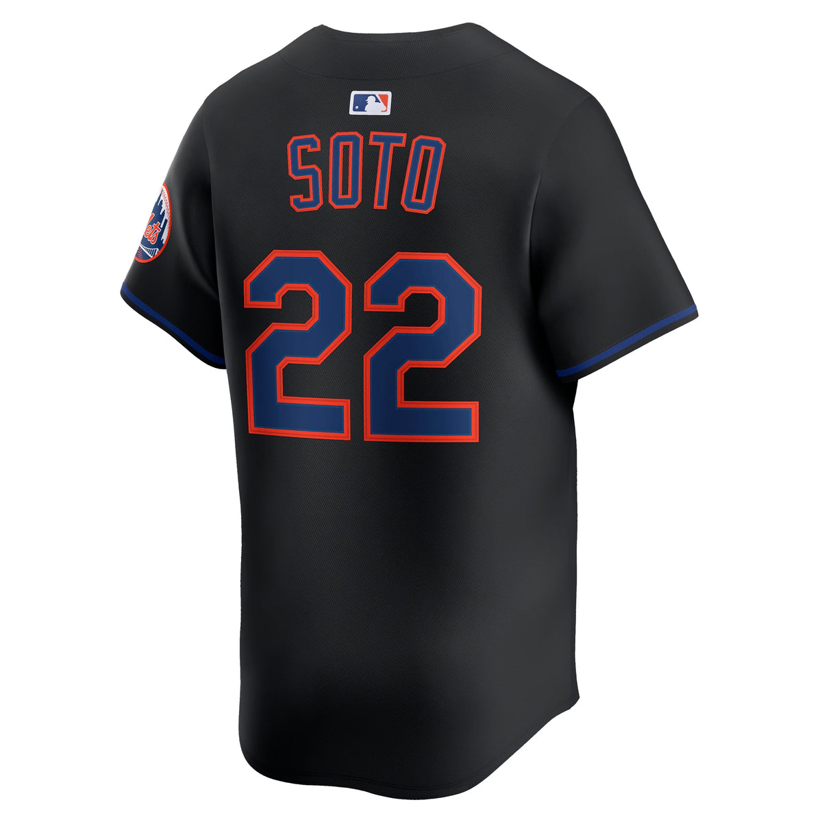 Men's New York Mets Juan Soto Nike Black Alternate Limited Jersey