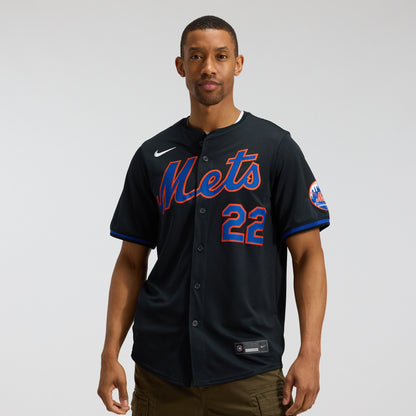 Men's New York Mets Juan Soto Nike Black Alternate Limited Player Jersey