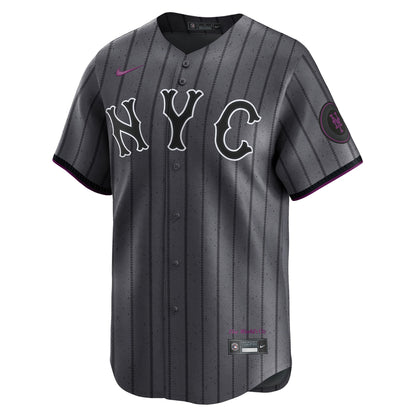 Men's New York Mets Juan Soto Nike Gray City Connect Limited Player Jersey