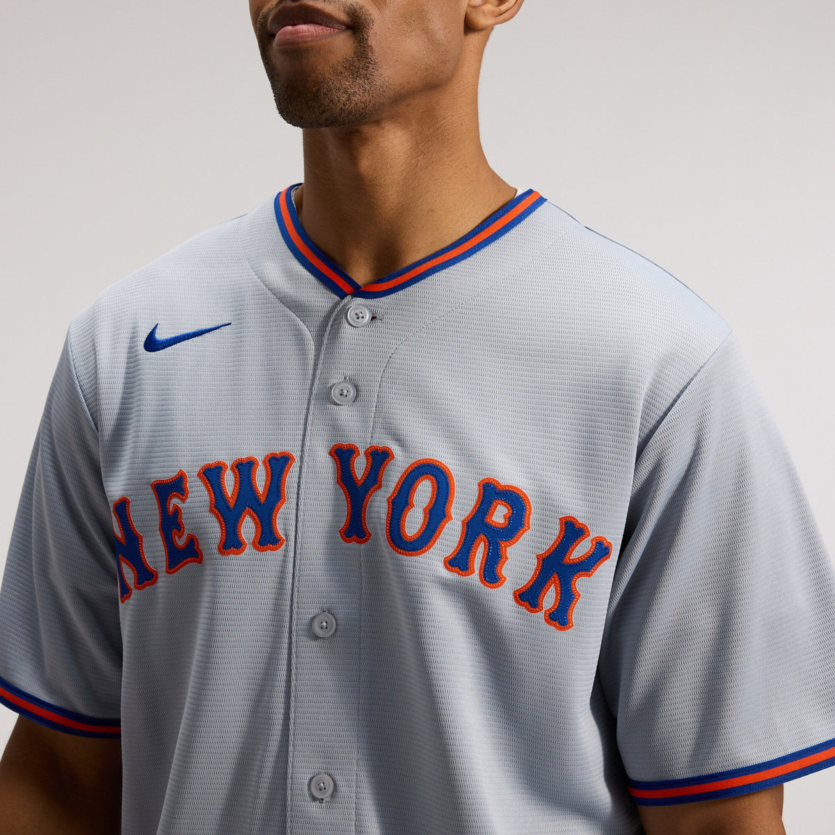 Men's New York Mets Juan Soto Nike Gray Road Replica Jersey