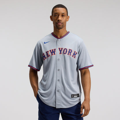 Men's New York Mets Juan Soto Nike Gray Road Replica Jersey