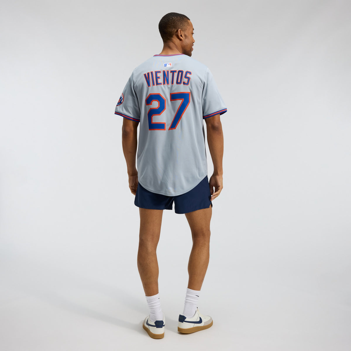 Men's New York Mets Mark Vientos Nike Gray All-Star Limited Jersey