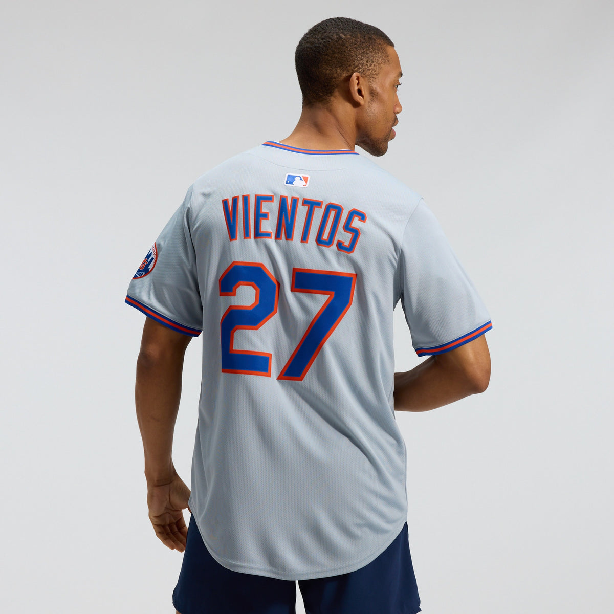 Men's New York Mets Mark Vientos Nike Gray All-Star Limited Jersey