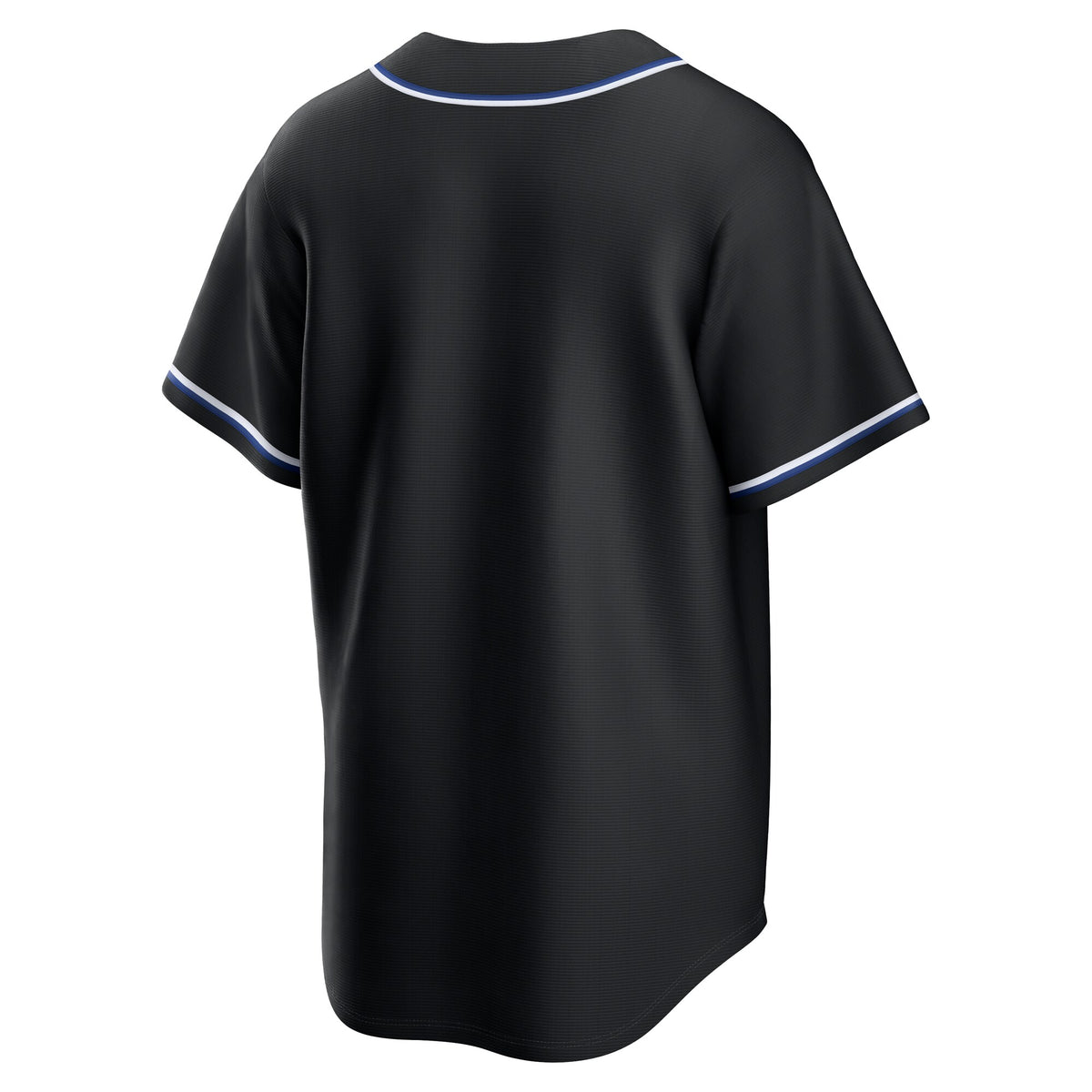 Men's New York Mets Nike Fashion Replica Black Out Jersey