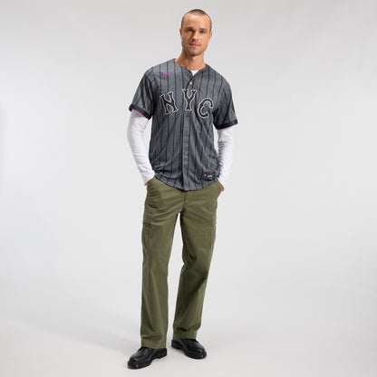 Men's New York Mets Nike Gray City Connect Limited Jersey