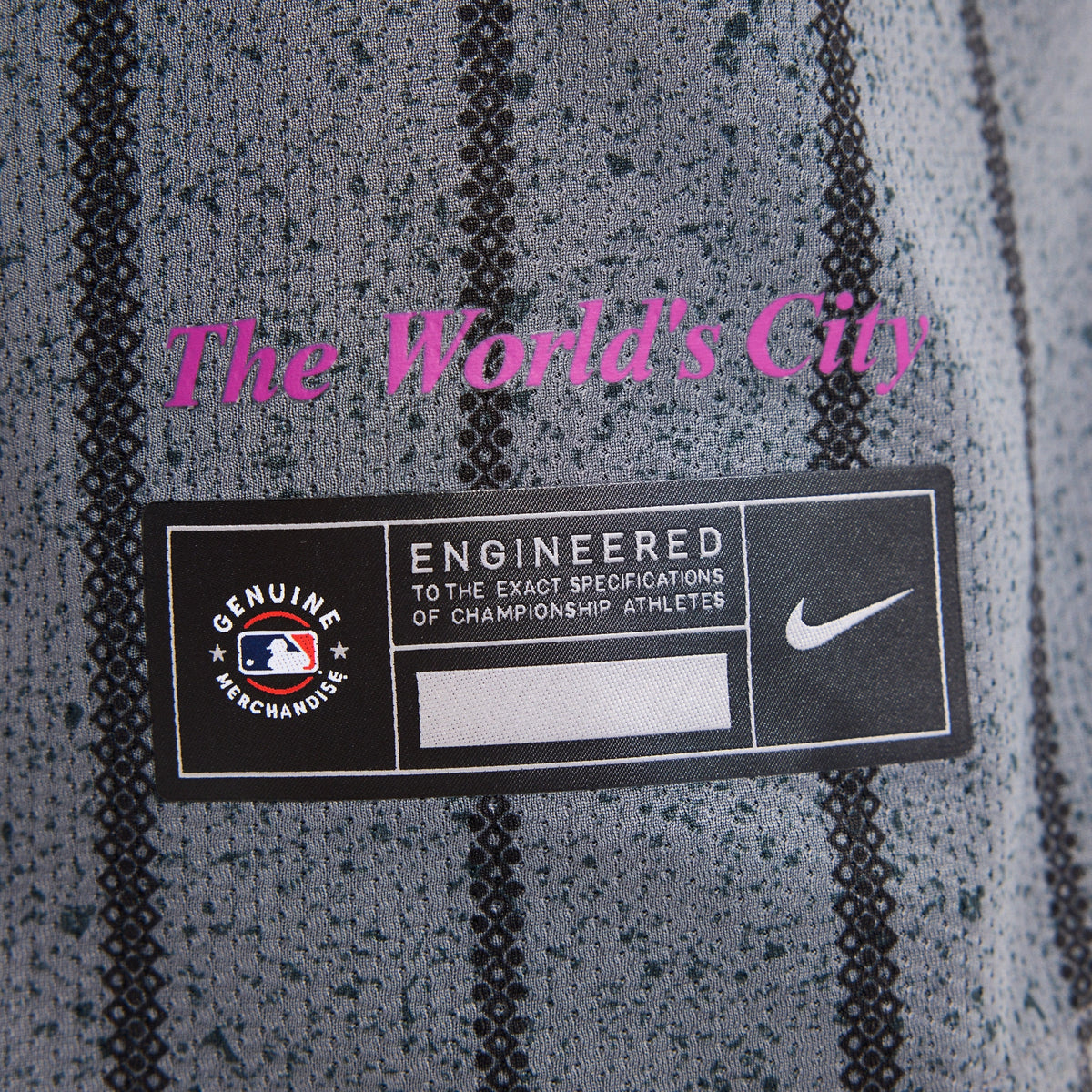 Men's New York Mets Nike Gray City Connect Limited Jersey