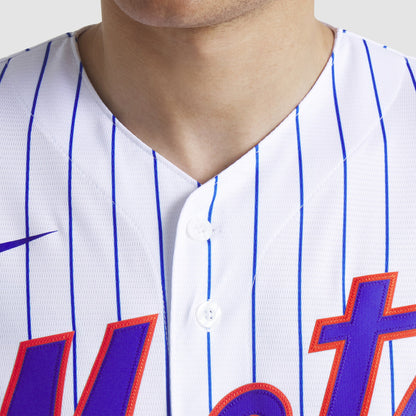 Men's New York Mets Nike White Home Replica Team Jersey