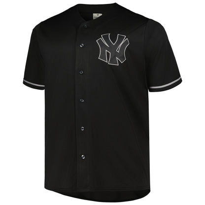 Men's New York Yankees Aaron Judge Black Big & Tall Pop Fashion Jersey
