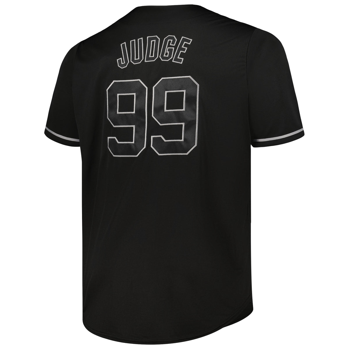 Men's New York Yankees Aaron Judge Black Big & Tall Pop Fashion Jersey