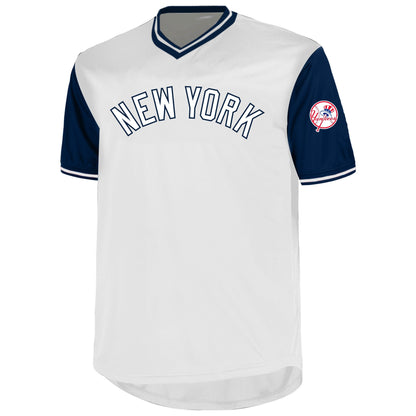 Men's New York Yankees Aaron Judge Profile White Big & Tall Name & Number Jersey