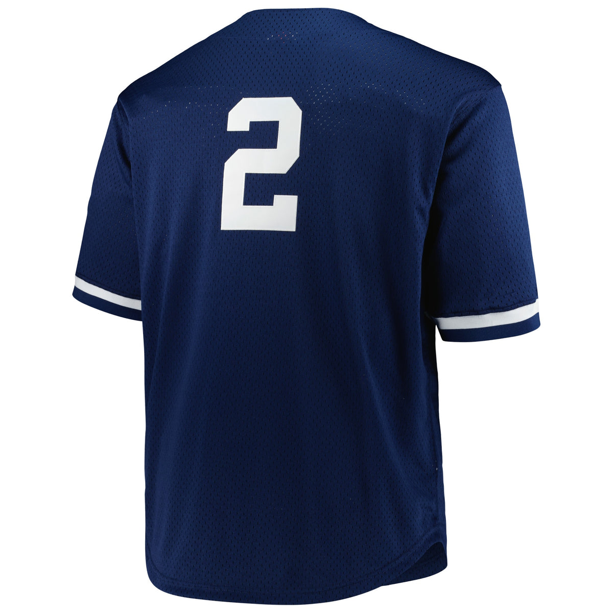 Men's New York Yankees Derek Jeter Mitchell & Ness Navy Big & Tall Cooperstown Mesh Batting Practice Jersey