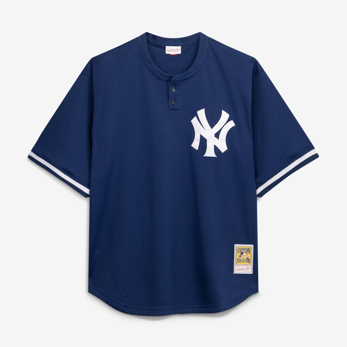 Men's New York Yankees Don Mattingly Mitchell & Ness Navy Cooperstown Collection Big & Tall Mesh Batting Practice Jersey