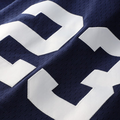 Men's New York Yankees Don Mattingly Mitchell & Ness Navy Cooperstown Collection Big & Tall Mesh Batting Practice Jersey