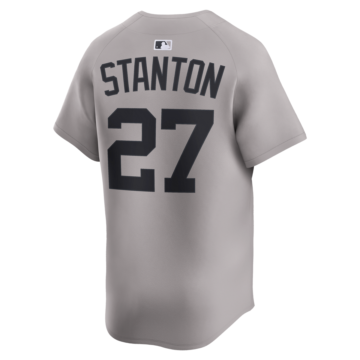 Men's New York Yankees Giancarlo Stanton Nike Gray Road Limited Jersey