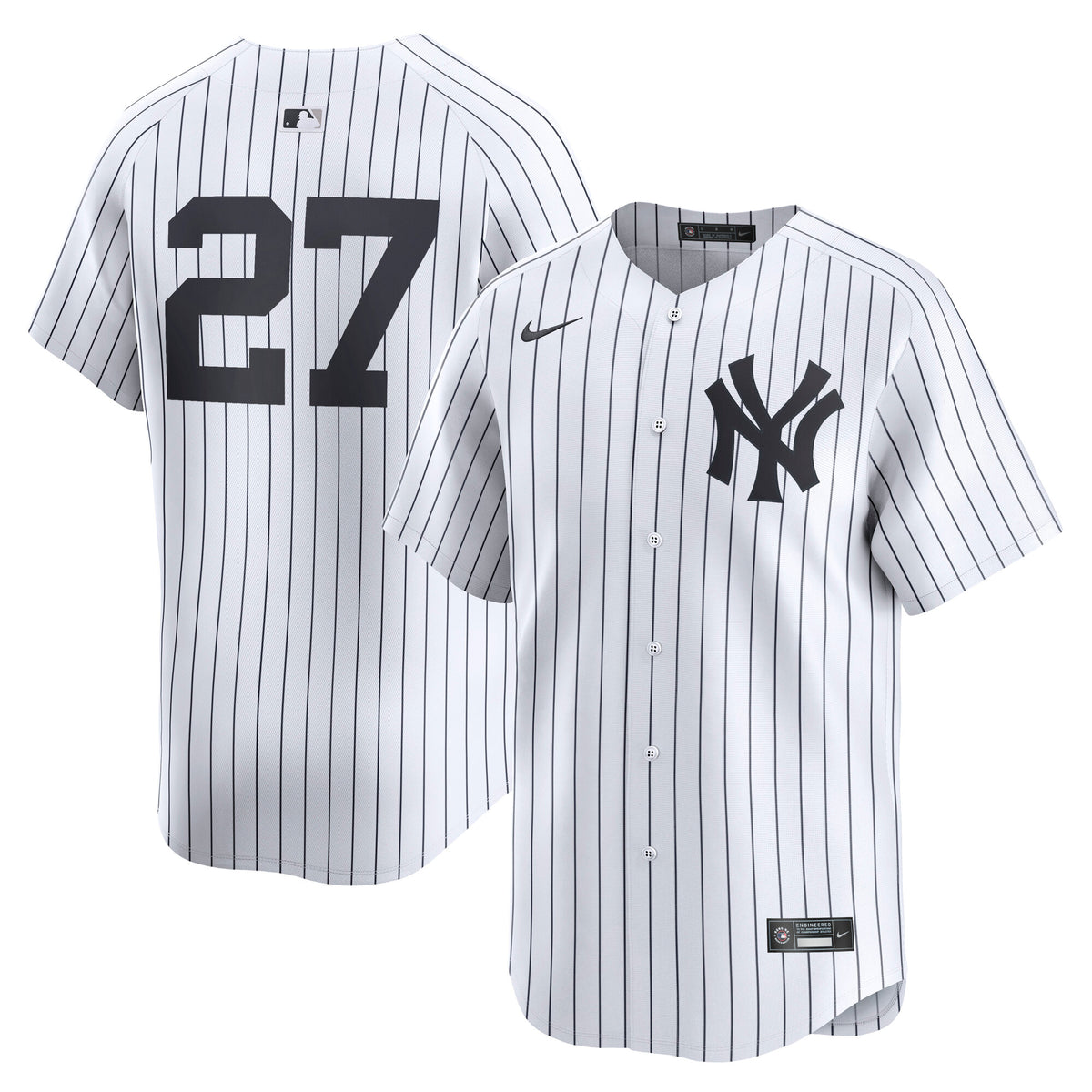 Men's New York Yankees Giancarlo Stanton Nike White Home Limited Player Jersey
