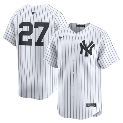 Men's New York Yankees Giancarlo Stanton Nike White Home Limited Player Jersey