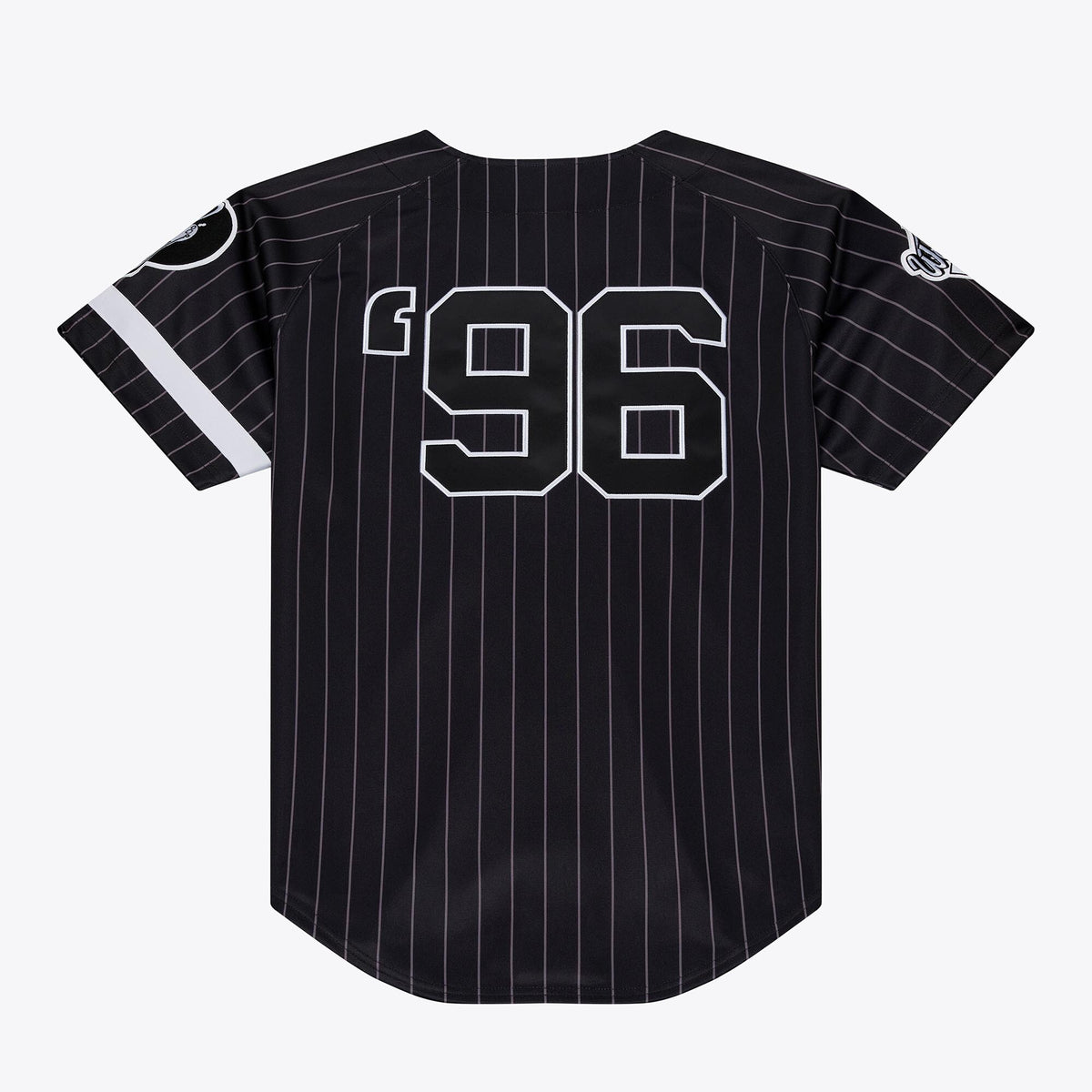 Men's New York Yankees Jay-Z Reasonable Doubt x Mitchell & Ness Black Baseball Jersey