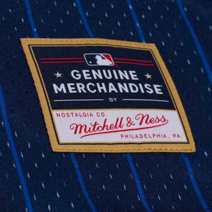Men's New York Yankees Jay-Z The Blueprint x Mitchell & Ness Navy Mesh Baseball Jersey