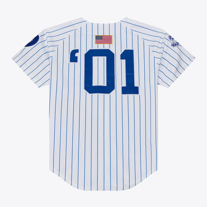 Men's New York Yankees Jay-Z The Blueprint x Mitchell & Ness White Baseball Jersey