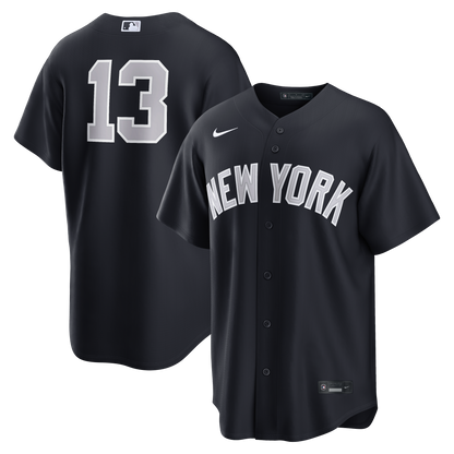 Men's New York Yankees Jazz Chisholm Jr. Nike Navy Alternate Replica Jersey