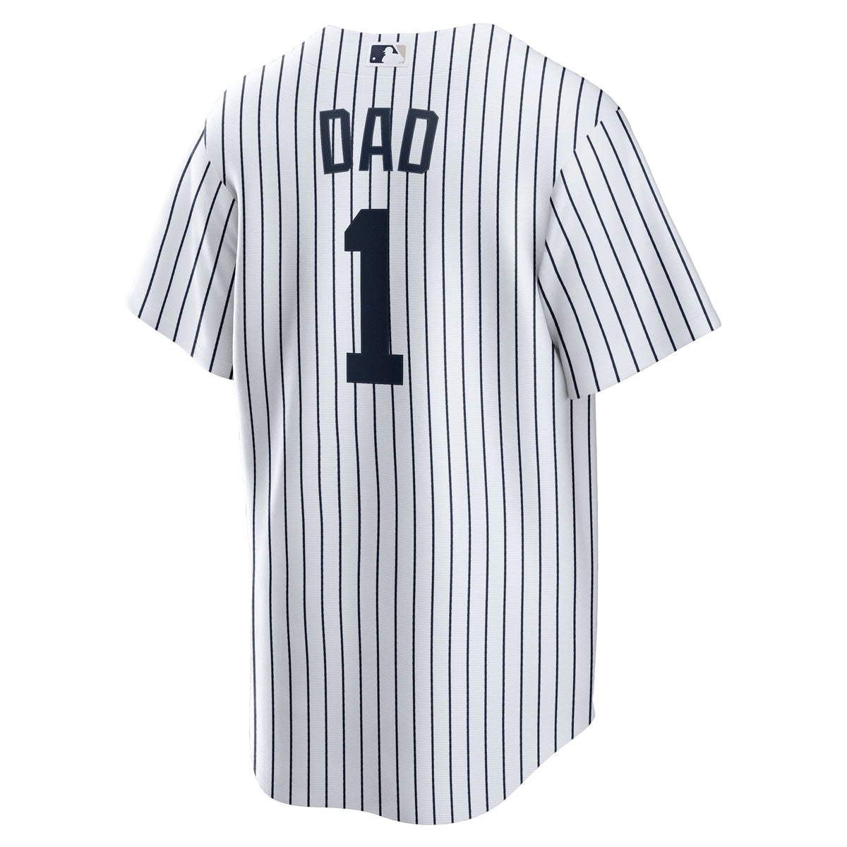 Men's New York Yankees Nike White #1 Dad Home Replica Jersey