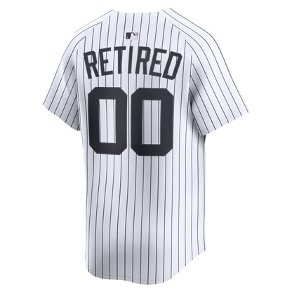 Men's New York Yankees Nike White Home Limited Pick-A-Player Retired Roster Jersey