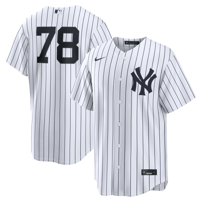 Men's New York Yankees Spencer Jones Nike White Home Replica Jersey