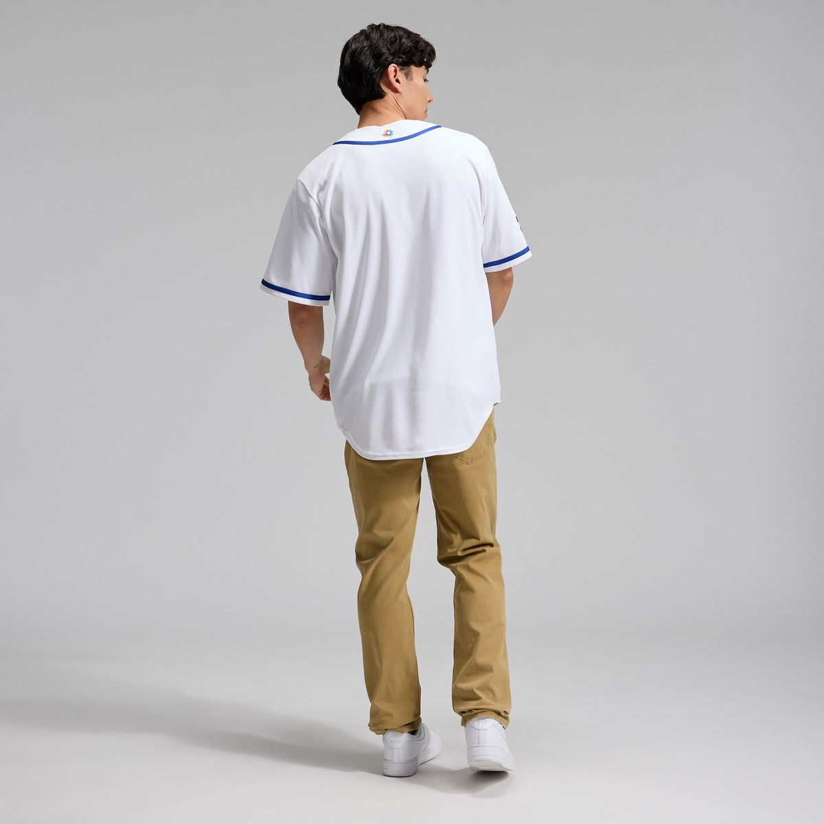 Men's Nicaragua Baseball Nike White 2026 World Baseball Classic Home Stadium Jersey