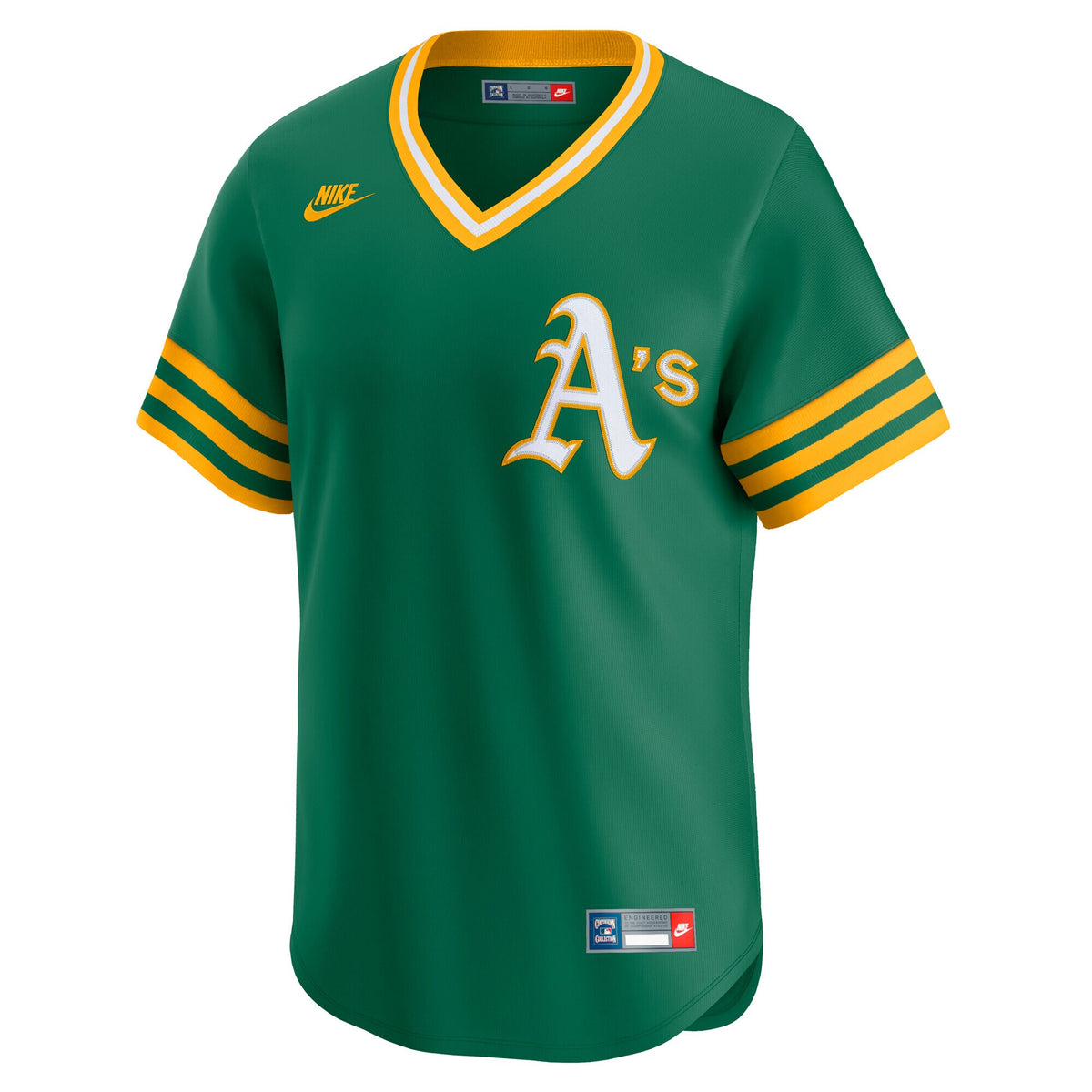 Men's Oakland Athletics Reggie Jackson Nike Kelly Green Cooperstown Collection Limited Jersey