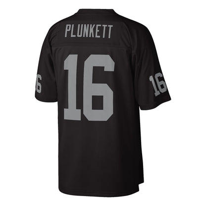 Men's Oakland Raiders Jim Plunkett Mitchell & Ness Black 1980 Legacy Replica Jersey