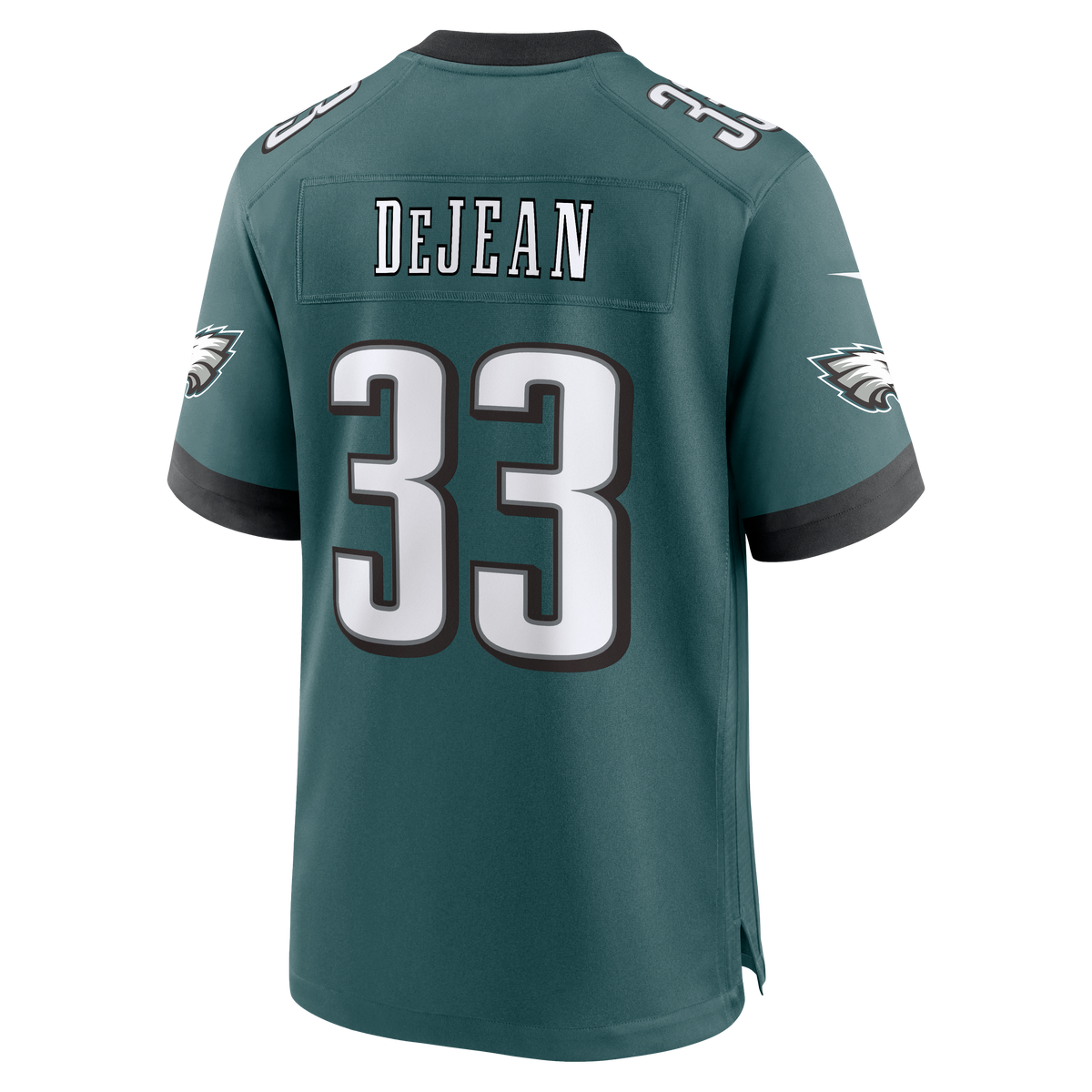 Men's Philadelphia Eagles Cooper DeJean Nike Midnight Green Team Game Jersey
