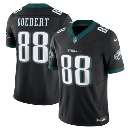Men's Philadelphia Eagles Dallas Goedert Nike Black Alternate Vapor F.U.S.E. Limited Jersey