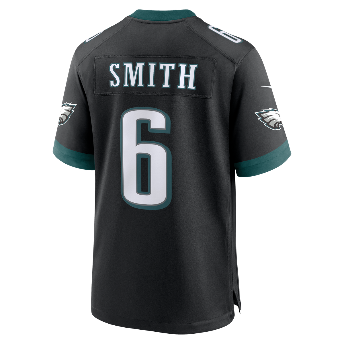 Men's Philadelphia Eagles DeVonta Smith Nike Black Alternate Game Jersey